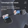 thumbnail image 3 of EMS TENS Neck Massager with Heat Therapy, Portable Pendant Style, Black, 3 of 5