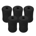 thumbnail image 1 of WEUVEB 5Pcs Multifunctional Black Sponge Roller Pads for Gym Exercise Accessories, 1 of 8