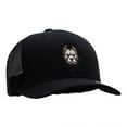 thumbnail image 5 of Pitbull Portrait Embroidered Retro Trucker Cap - Black OSFM, 5 of 5