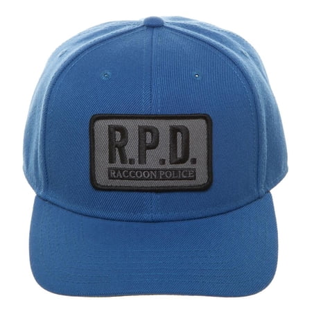 Resident Evil Rpd Cap Baseball Cap - Resident Evil - R.P.D. Cosplay Pre-Curved Bill Snapback ...