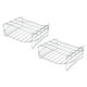 thumbnail image 1 of Rejilla para freidora de aire, rejilla para hornear, parrilla de barbacoa apilable Universal portátil, parrilla de acero inoxidable de 2 capas para el, 1 of 9