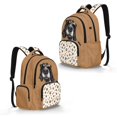 thumbnail image 2 of Xixirimido Spaniel Dog Bone Paws Print Kids Backpack for Boys Girls Elementary Students Bookbag Middle High School Bag Lightweight Backpacks Laptop Bag 17", 2 of 8