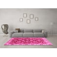 thumbnail image 3 of Ahgly Company Indoor Rectangle Oriental Pink Traditional Area Rugs, 4' x 6', 3 of 4