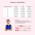 thumbnail image 7 of Doomiva Kids Girls Sparkly Rhinestone Halter Sleeveless Jazz Modern Ballet Dance Crop Tank Tops Performance Vest Shirt Red 12, 7 of 7