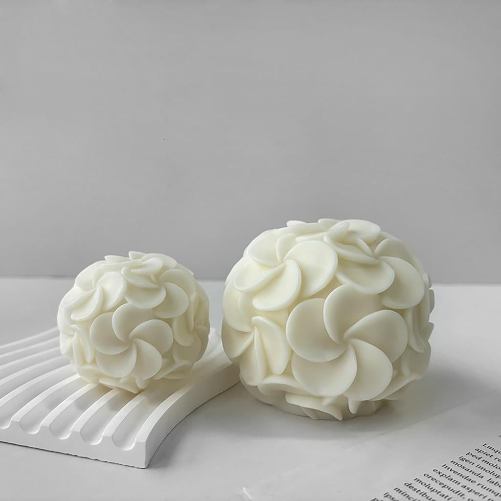 Giaone Hydrangea Crafts Moulds Easy to Use DIY Candle Moulds Silicone Ornament Molds