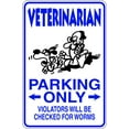 thumbnail image 1 of Do It Yourself Wall Decal Sticker Veterinarian Parking Signs Size: 9 X 18 ", 1 of 1