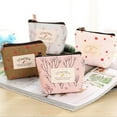 thumbnail image 4 of Canvas Coin Purse Creative Lovely Zipper Change Purse Change Pouch for Women, 4 of 10