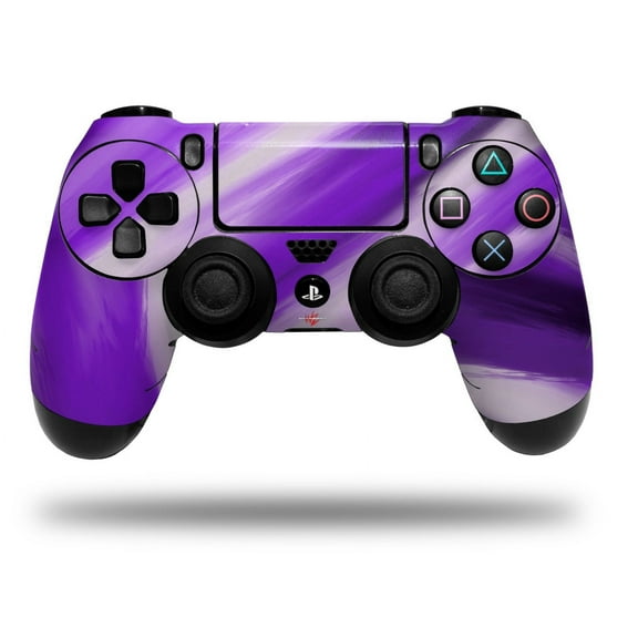 Skin for Sony PS4 Dualshock Controller PlayStation 4 Original Slim and Pro Paint Blend Purple (CONTROLLER NOT INCLUDED)