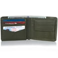 thumbnail image 2 of Alpine Swiss RFID Safe Mens Leather Wallet Deluxe Capacity Coin Pocket Bifold, 2 of 5