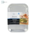 thumbnail image 2 of Mainstays Rectangular Aluminum Baking Sheet Set, 2-Piece, 7x10 Inches, 2 of 9