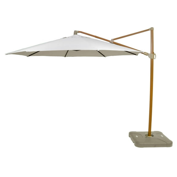 Garden Winds Replacement Canopy for the Faux Wood Grain 11 ft Offset Umbrella, RipLock 350