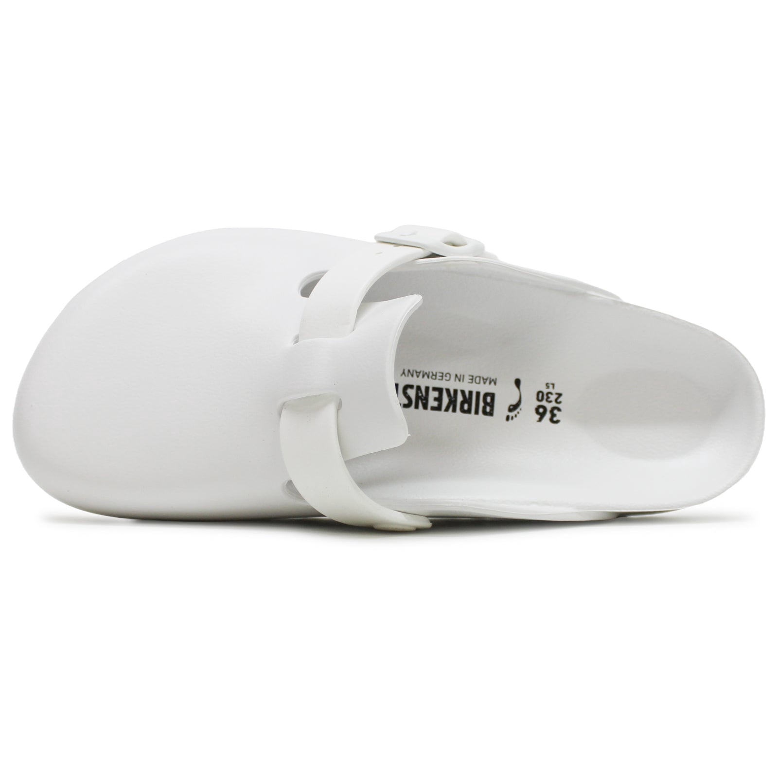 Birkenstock Women's Boston EVA Clog – Lightweight, Waterproof White Slip-On Comfort Shoe