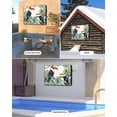 thumbnail image 2 of Outdoor TV Cover 48 to 50 Inch Weatherproof, Tropical Botanical Waterproof TV Screen Protector for Outside Decor with Zipper and Pocket 48"L x 30"H , Palm Banana Leaf Toucan Green, 2 of 7