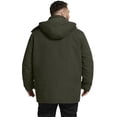 thumbnail image 5 of Soularge Men's Big and Tall Winter Coat Warm Puffer Jacket Waterproof Insulated Jacket Green 6X, 5 of 10