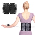 thumbnail image 4 of Sistema de poleas de cuerda Cinturón ortopédico de soporte para la espalda baja Cinturón de compresión para aliviar el dolor Cinturón lumbar Hernia de disco Ciática, XXL, 4 of 5