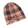 thumbnail image 4 of DouZhe Beanie Hats for Men and Women, Retro African Style Plaid Patterns Adult Unisex Knit Hat Winter Warm Skull Cap, 4 of 7