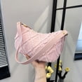 thumbnail image 4 of Sunyuer Trendy Jean Purse Hobo Bag, Quilted Denim Purses for Women, Small Denim Shoulder Bags, Underarm Satchel Handbag, 4 of 10