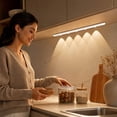 thumbnail image 4 of USB C Rechargeable LED Under Cabinet Light with Motion Sensor, Magnetic Stick on Light Bar for Kitchen Counter and Pantry, 4 of 7