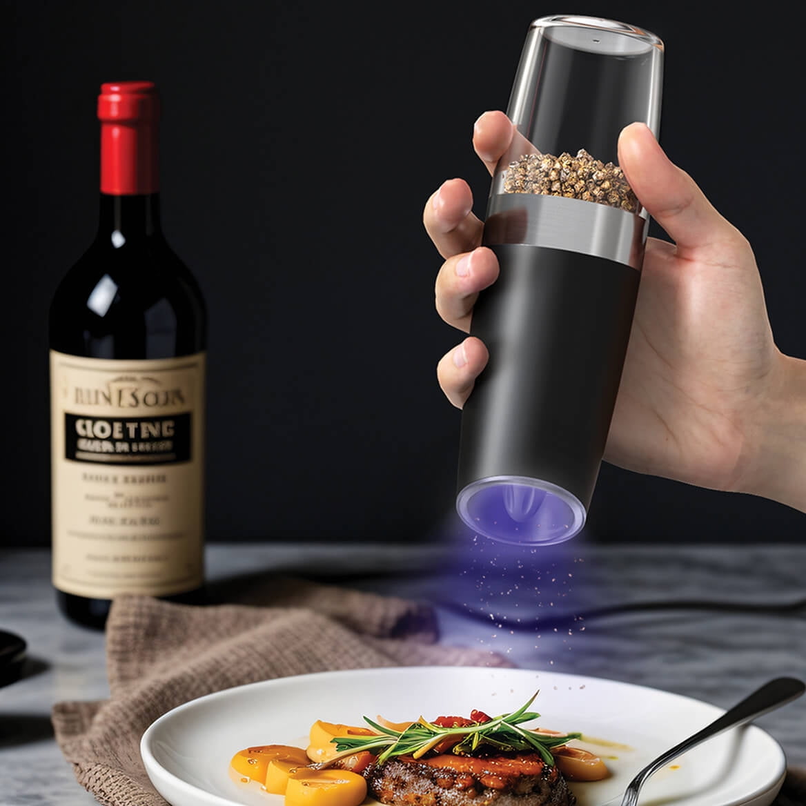 Gravity 2pc Electric Salt& Pepper Grinder