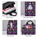 thumbnail image 3 of Balery mushroom rainbow color Skull Mochila Ligera para Hombres y Mujeres – Resistente y Impermeable, Ideal para la Escuela, el Trabajo, los Viajes y el Uso Diario, 3 of 7