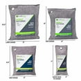 thumbnail image 2 of Bamboo Charcoal Bags Odor Absorber (3-Pack) Activated Charcoal Odor Eliminator Bag, Natural Freshener Removes Odors and Moisture, Odor Eliminator for Home, Pets, Car, Closet, RV, 2 of 6
