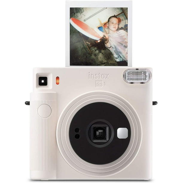 radium haakje Opknappen Fujifilm INSTAX SQUARE SQ1 instant camera - White - Walmart.com