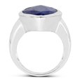 thumbnail image 2 of 19.95 Carat Dyed Sapphire Brass Ring QJ Model, 2 of 3