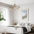thumbnail image 3 of Auisre 5-Light Polished Gold Glam Led Chandelier, 3 of 17