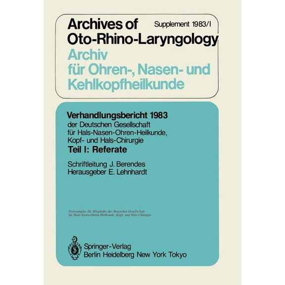 Teil I: Referate, (Paperback)