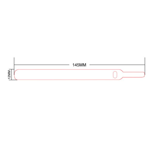 Cinta Adhesiva De Sujeción ANGGREK Correa De Cable Usb 145x12 Mm Cinta De Sujeción Adhesiva