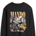 thumbnail image 3 of Star Wars - Mando Bootleg - Men's Long Sleeve Graphic T-Shirt, 3 of 5