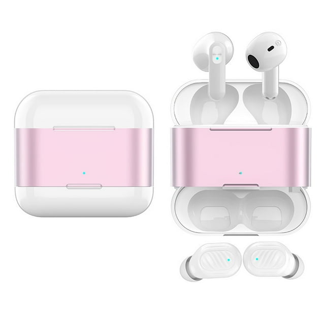 Auriculares Inalámbricos Bluetooth Auriculares Inalámbricos con Caja de Carga, Auriculares Estéreo con Micrófono 2 Pares de Auriculares Incluidos Auriculares Inalámbricos Bluetooth