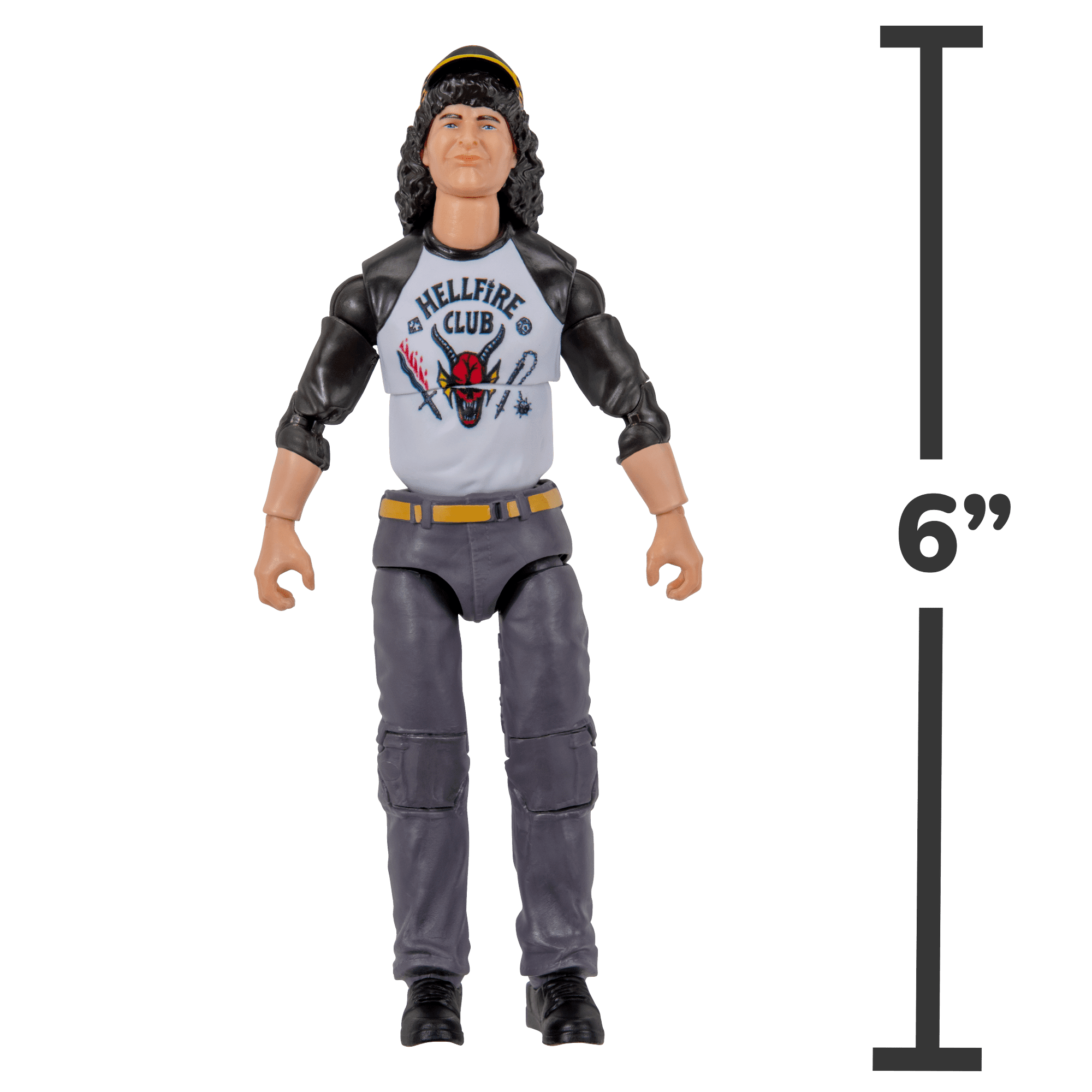 Figurine de collection Stranger Things Saison 5 : Upside Down 6 pouces - Dustin Henderson