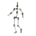 thumbnail image 1 of Kit de Armadura: Esqueleto de Marioneta de Metal para Armar, Fácil de Armar, Diseño de Personaje Animado, para Animación Stop Motion, 1 of 5