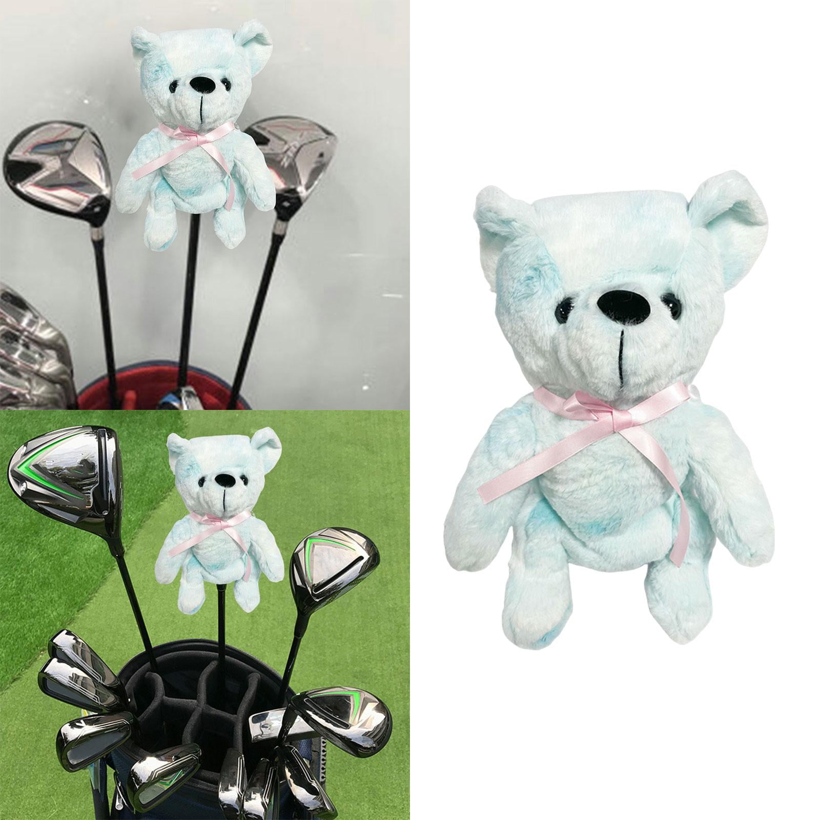 harayaa Durable Golf Club Head Cover Driver Woods Headcovers Long Neck Protective Covers style D