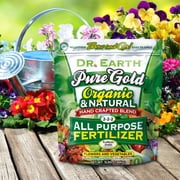 Dr. Earth Organic & Natural Pure Gold All Purpose Plant Food, 2-2-2 Fertilizer, 3 lb.