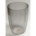 thumbnail image 1 of Black, Rib-Textured Waste Basket, 1 of 1