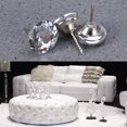 thumbnail image 3 of Crystal Upholstery Nails Sofa Headboard Nails Buttons Tacks 25mm 20PCS, 3 of 5