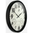 thumbnail image 4 of Infinity Instruments Concordia Outdoor Wall Clock with Hydrometer, 4 of 7
