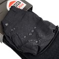 thumbnail image 4 of Pocket Socks Men's Athletic Travel Crew Socks with Zip Security Pocket for ID, Key or Cash Money, One Size Fits Most (Black, 1), 4 of 12