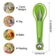 thumbnail image 5 of Juego de herramientas para cortar frutas y cuchillo para tallar frutas 3 en 1 | Acero inoxidable y plástico | Gadget de cocina multifuncional | cucharas esféricas, cuchara dentada, removedor de, 5 of 7