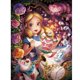 thumbnail image 1 of Cuadros Decorativos Alice 5D DIY taladro redondo completo diamante pintura arte decoración del hogar artesanía (NH2875) DQrwqpou Nuevos Originales, 1 of 9