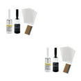 thumbnail image 3 of Maytalsory 2Pcs Verre Automobile Réparation Fluide Pare-Brise DIY Fissure Résine Outil Fixer Voiture Noir Blanc 7cm 2Set, 3 of 6