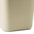 thumbnail image 5 of Rubbermaid Deskside Wastebasket, Versatile Plastic Trash Can, 3.5 Gallon, Beige, 6 Pack, 5 of 6