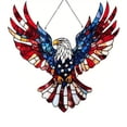 thumbnail image 2 of 1Pc Usa Flag Freebird Sunlight Catcher,250Th Anniversary Ornament-National Flag Ornament,Usa Flag Freebird Sunlight Catcher Colorful For Window Hanging Acrylic Sign Hanging Decor, 2 of 7