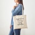 thumbnail image 3 of CafePress - Don't Worry I Goat This Tote Bag - Unisex Canvas Tote Bag, Beige, 1-Piece, 3 of 6