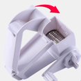 thumbnail image 4 of Multipurpose Rotary Cheese Grater Handheld Cheese Grinder For Parmesan Cheddar, 4 of 7