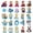 Color6, variant on 14PCS Minnie Shoe Charms, Premium Random Shoe Charms for Girls, Cute PVC Shoe Decoration Charms for Girls Boys Women Men