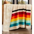 thumbnail image 1 of Manta Pendleton Mount Foraker Reversible de Peluche 127x178 cm, 1 of 3