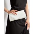 thumbnail image 2 of Women's Glossy Envelope Clutch Evening Bag, 2 of 8